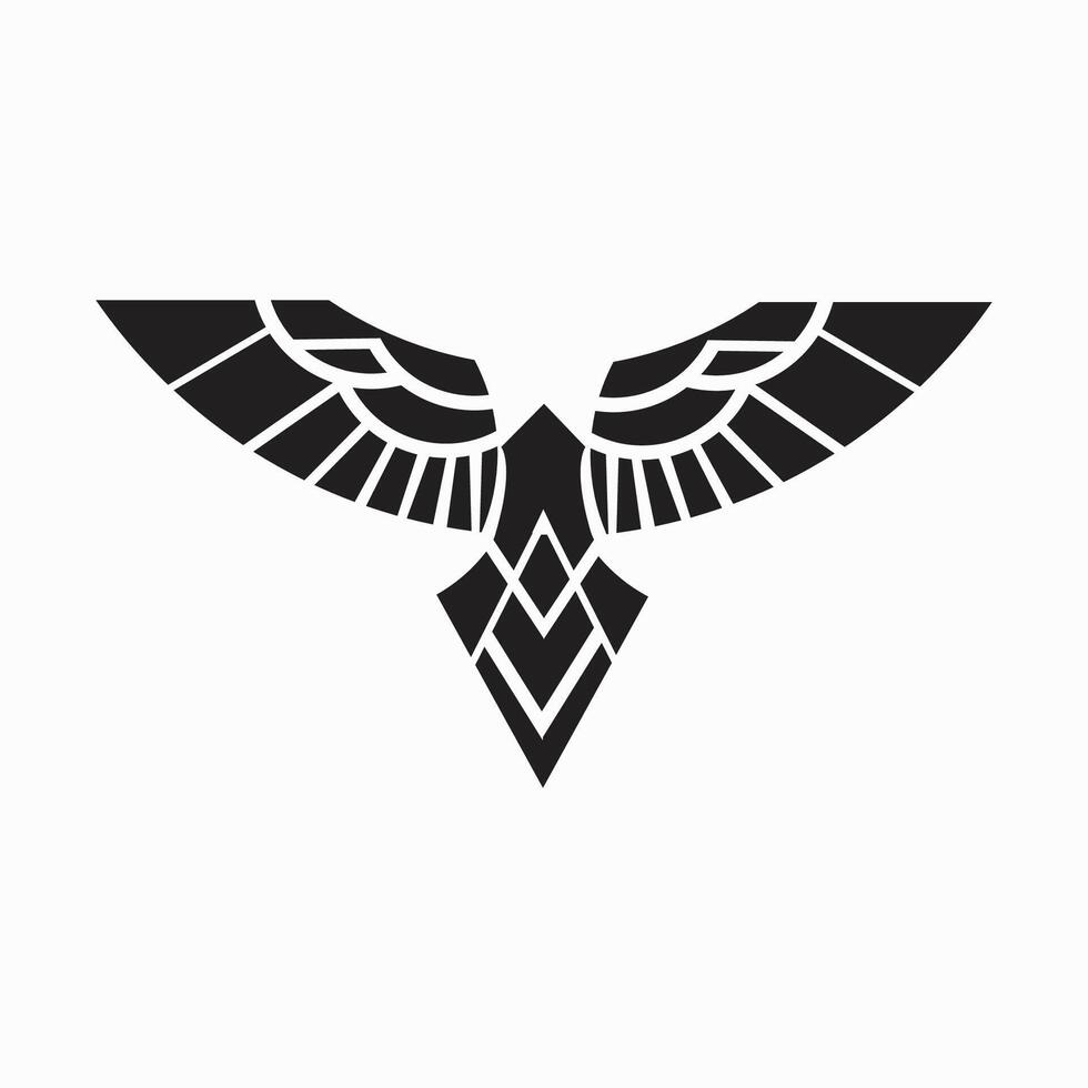 Logo bird wings suitable for your company vector