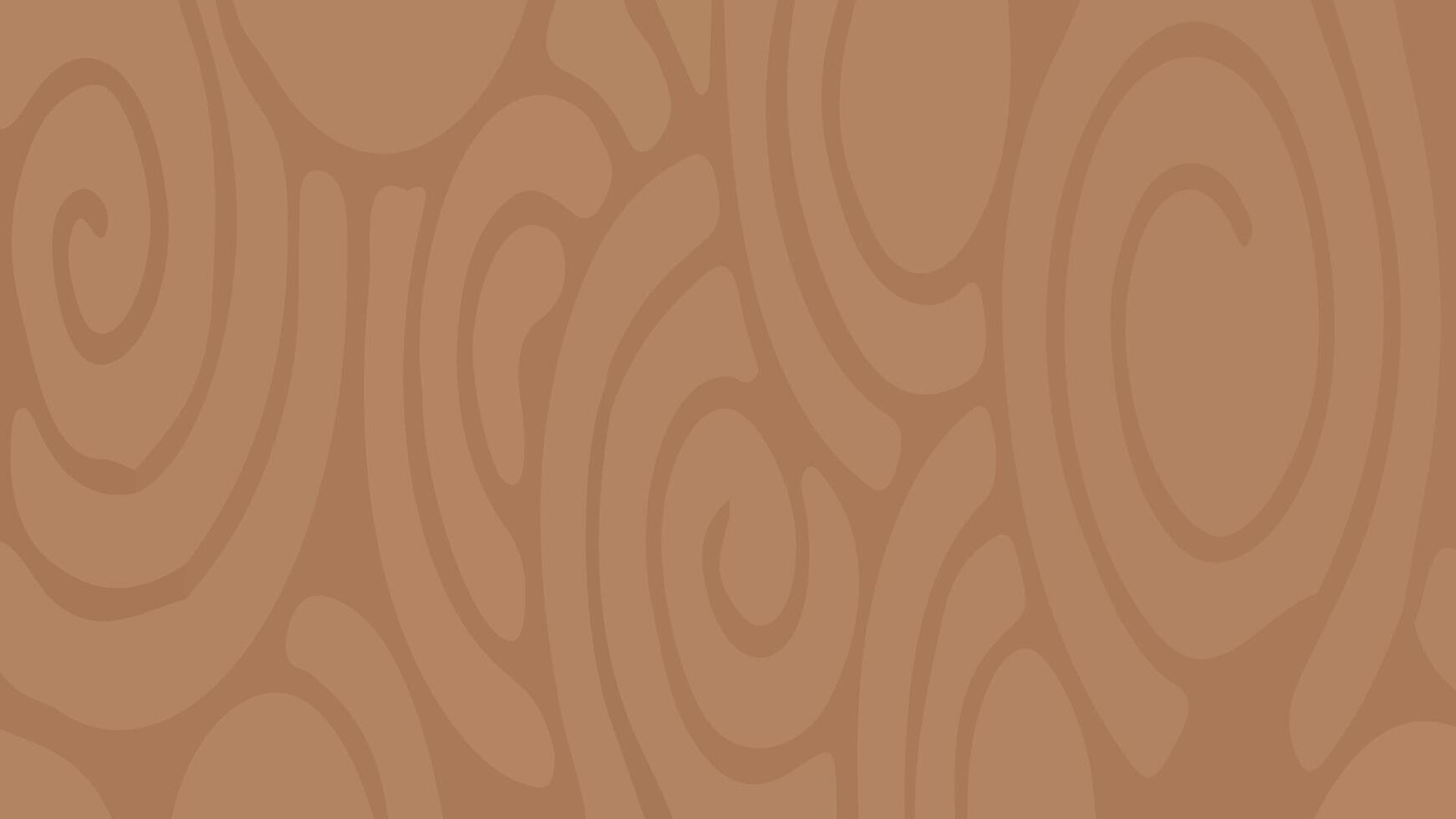 Abstract brown background with overlapping circular patterns vector