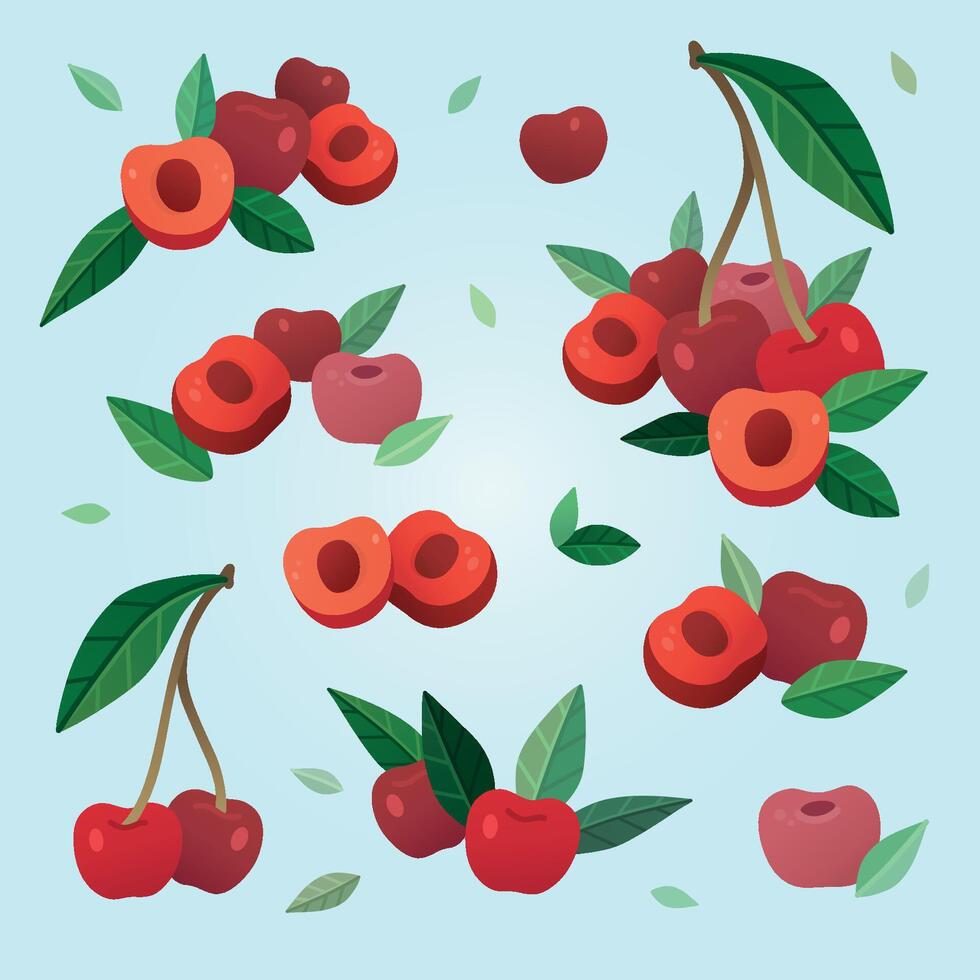 Groups of the cherries vector