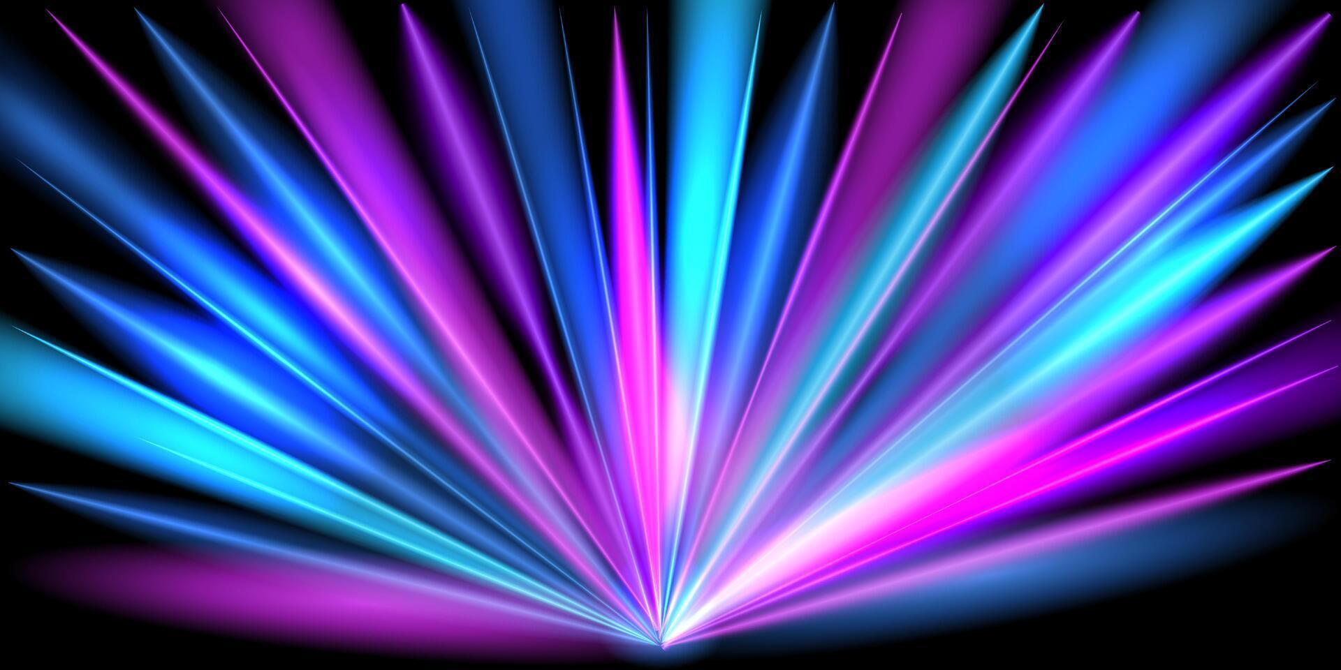 Dynamic motion light trails with blur effect,abstract high-speed motion effect vector