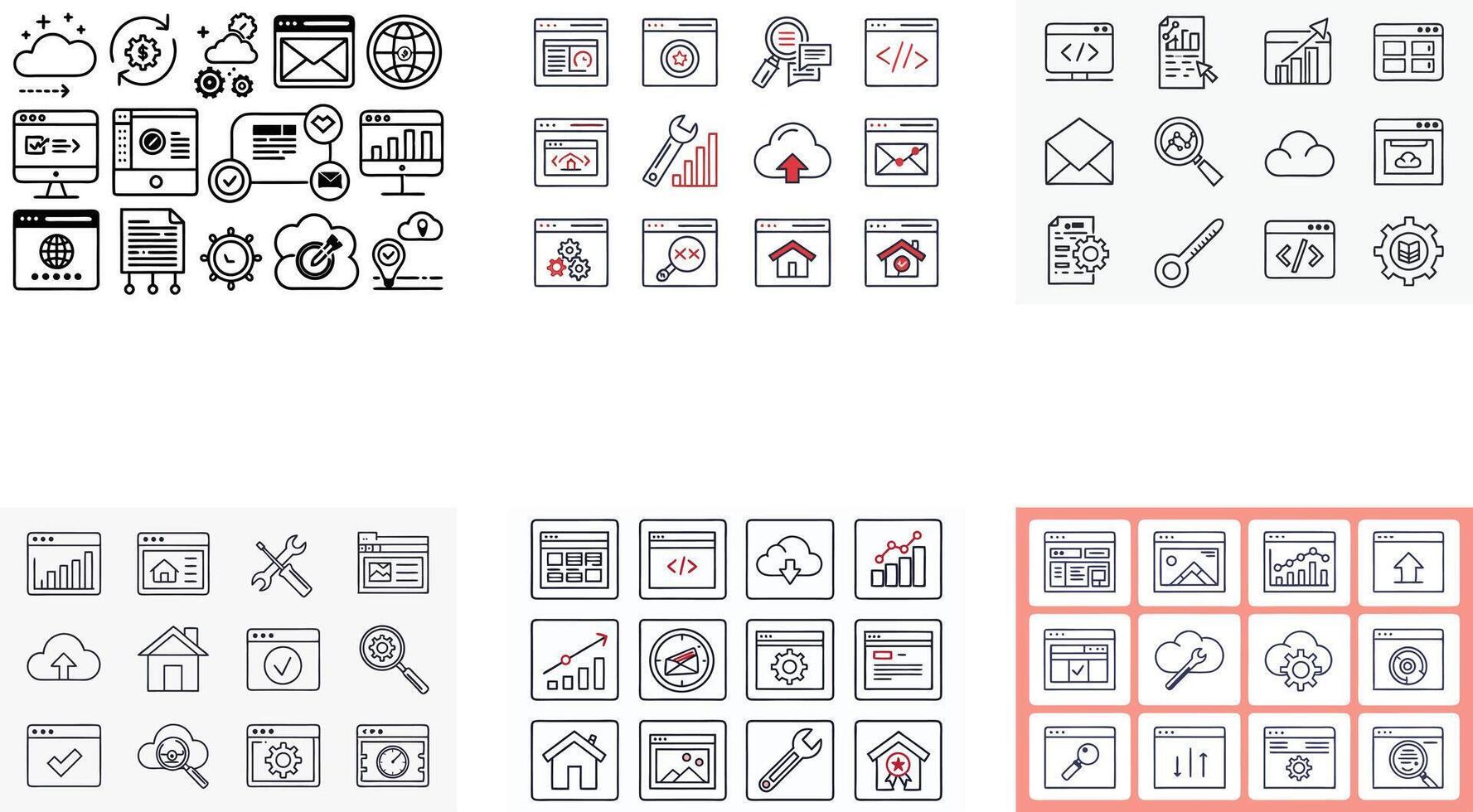 Digital Network and innovation vector