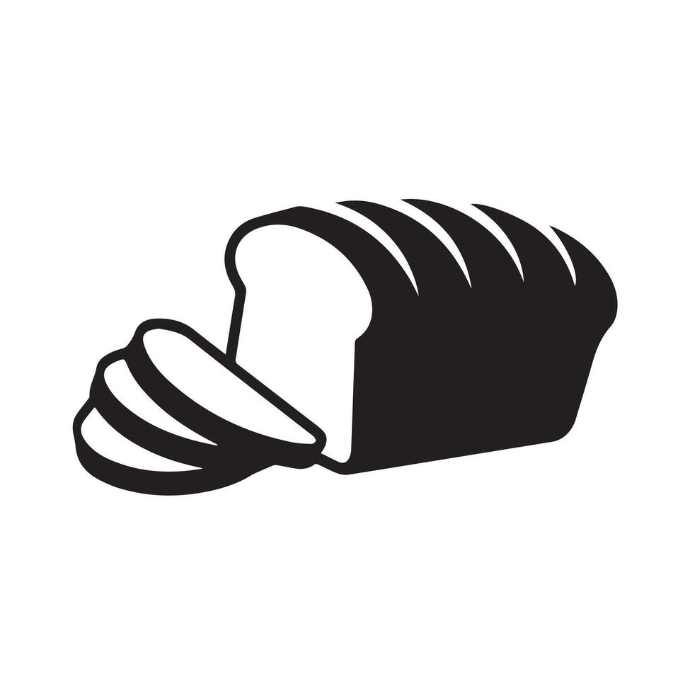 Sliced Bread Illustration for Bakery and Gourmet Food Themes vector