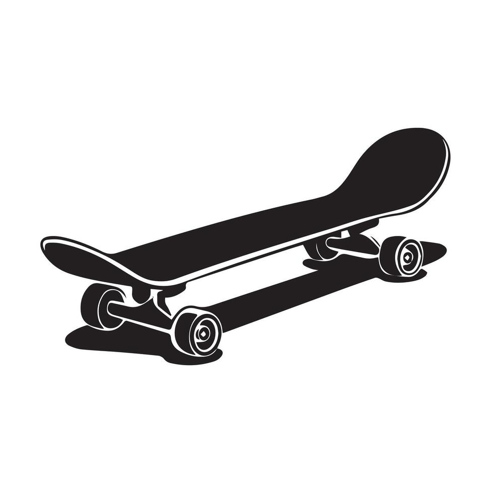 Modern Skateboard Design Illustration for Urban Sport Graphics vector