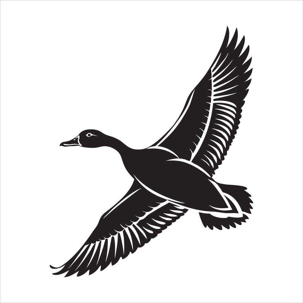 A close up of a bird flying in the sky vector