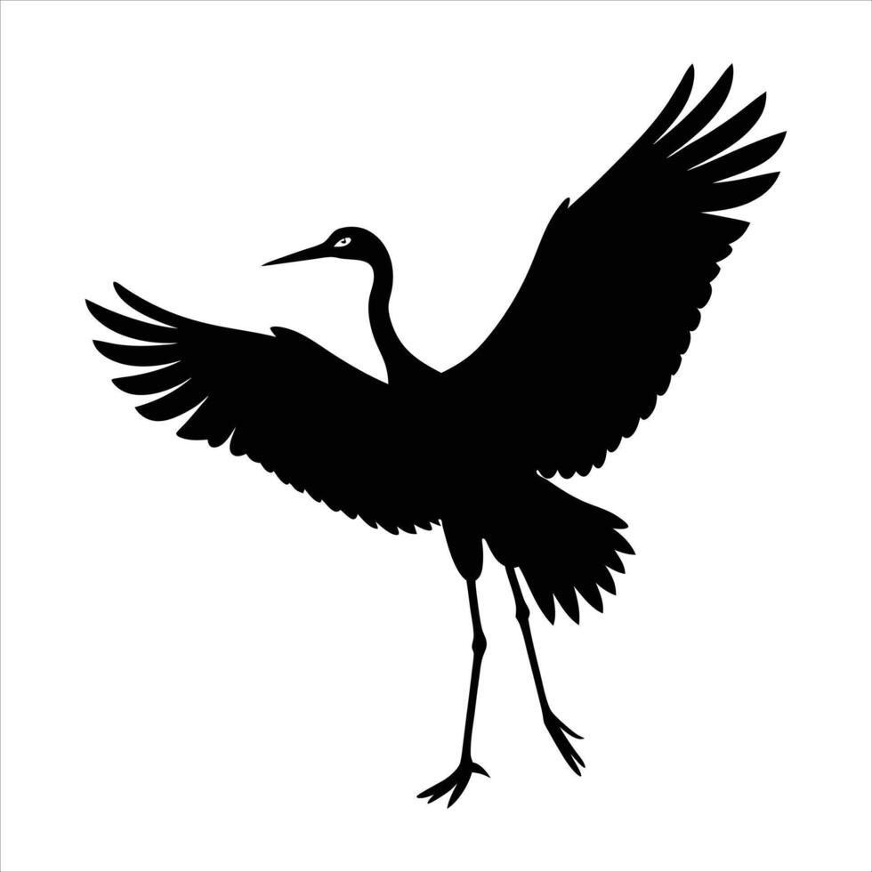 Sandhill Crane Stock Illustrations vector