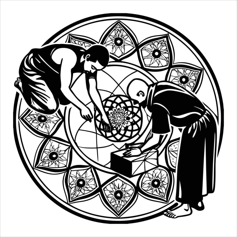 Sacred Geometry Shapes vector