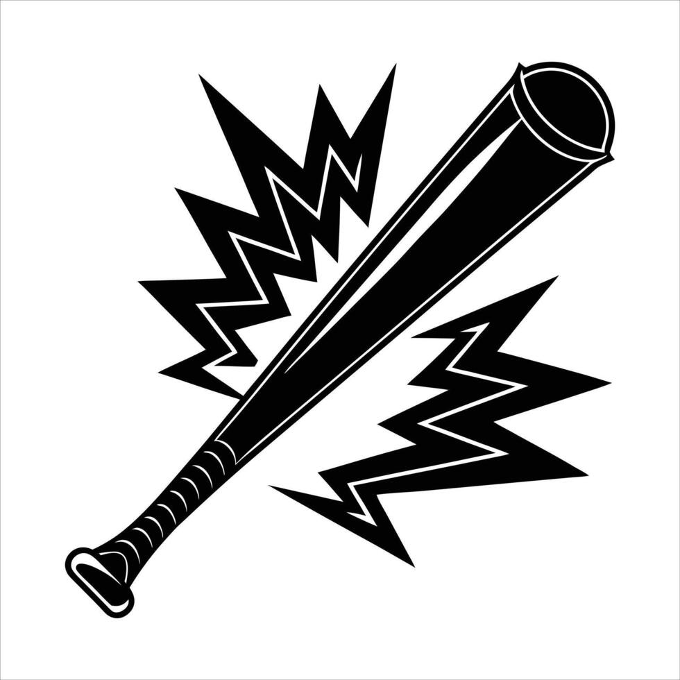 Baseball Bat Debris vector