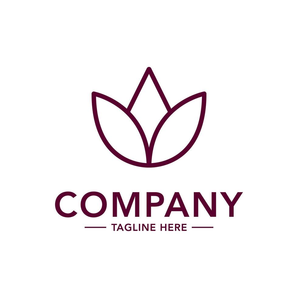A logo for a company design vector