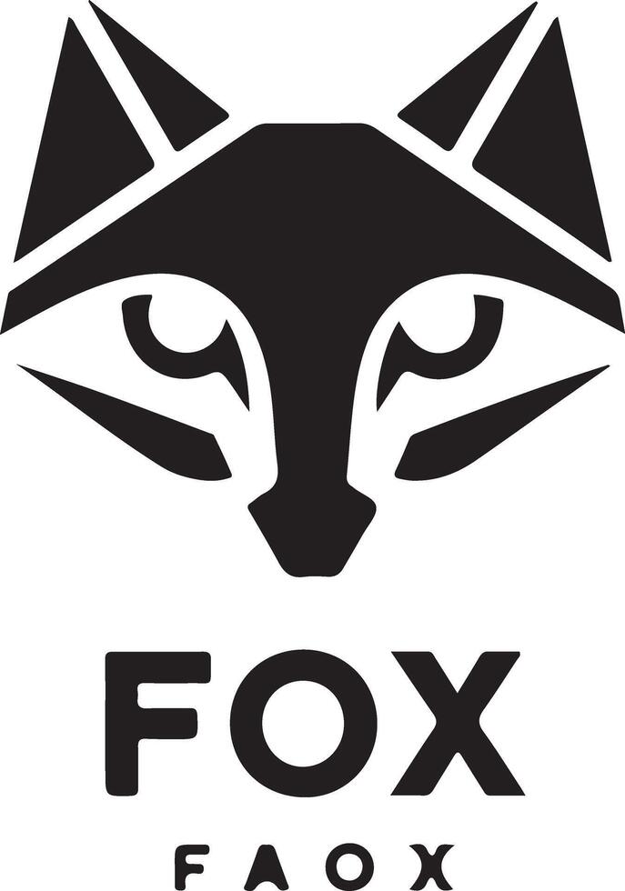 A modern logo for a company named Fox vector