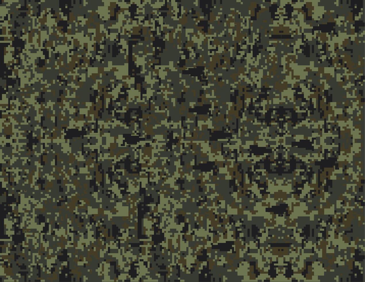 Professional Russian army pixel camo for your production or design. vector