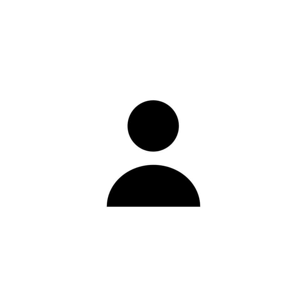 User profile icon vector