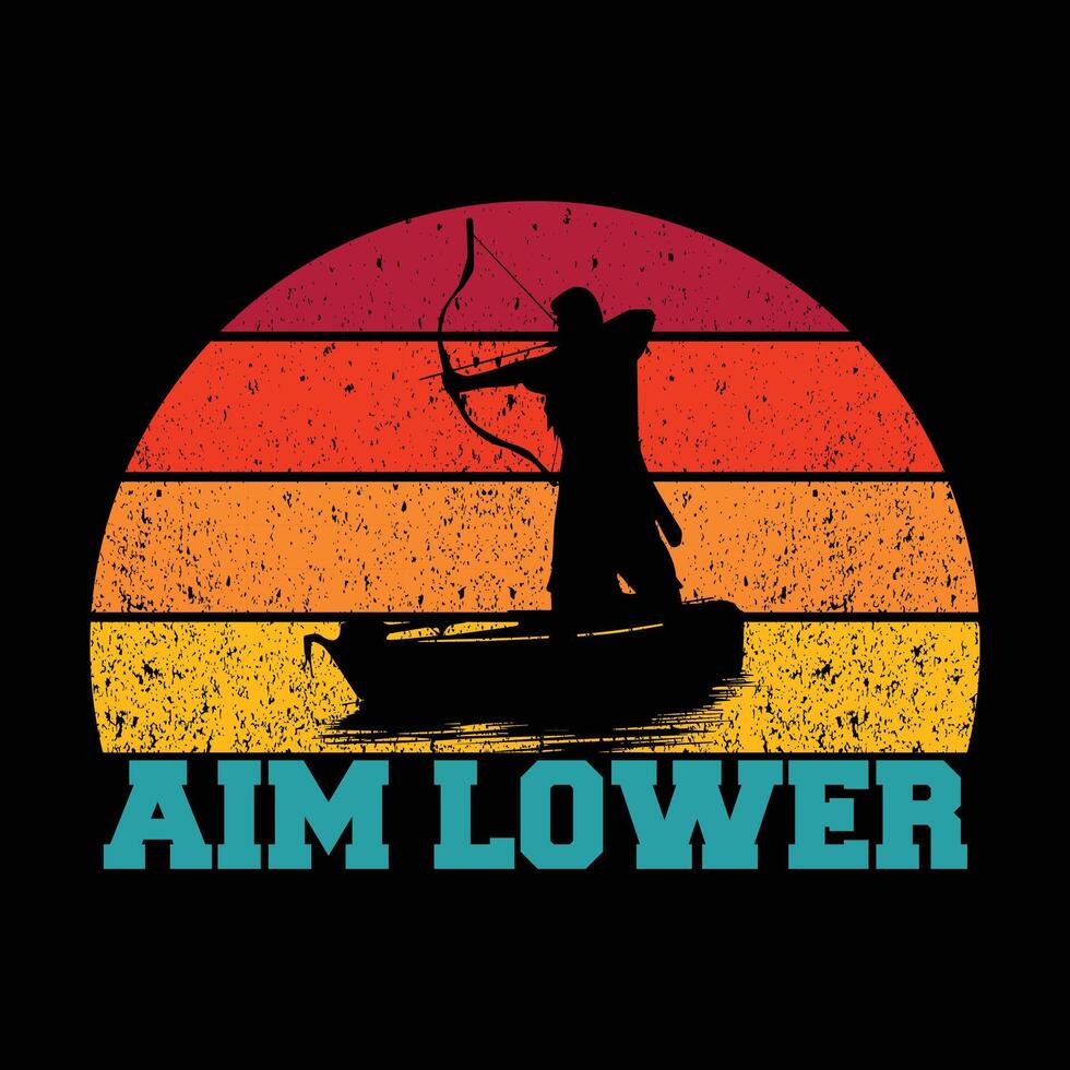 Aim Lower Graphic Design vector
