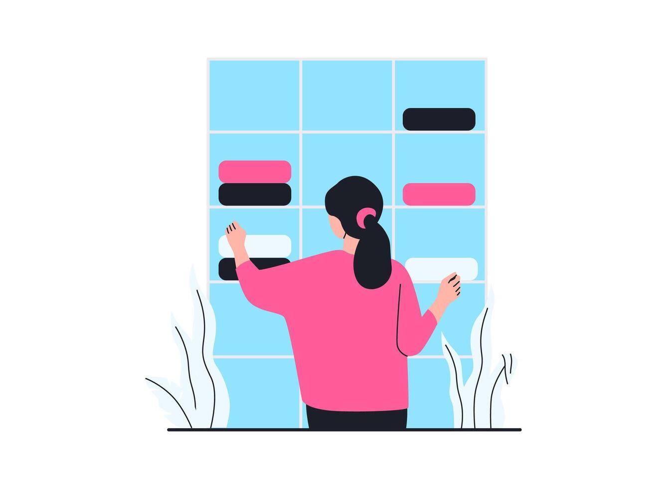 Illustration of an Clothes Rack vector