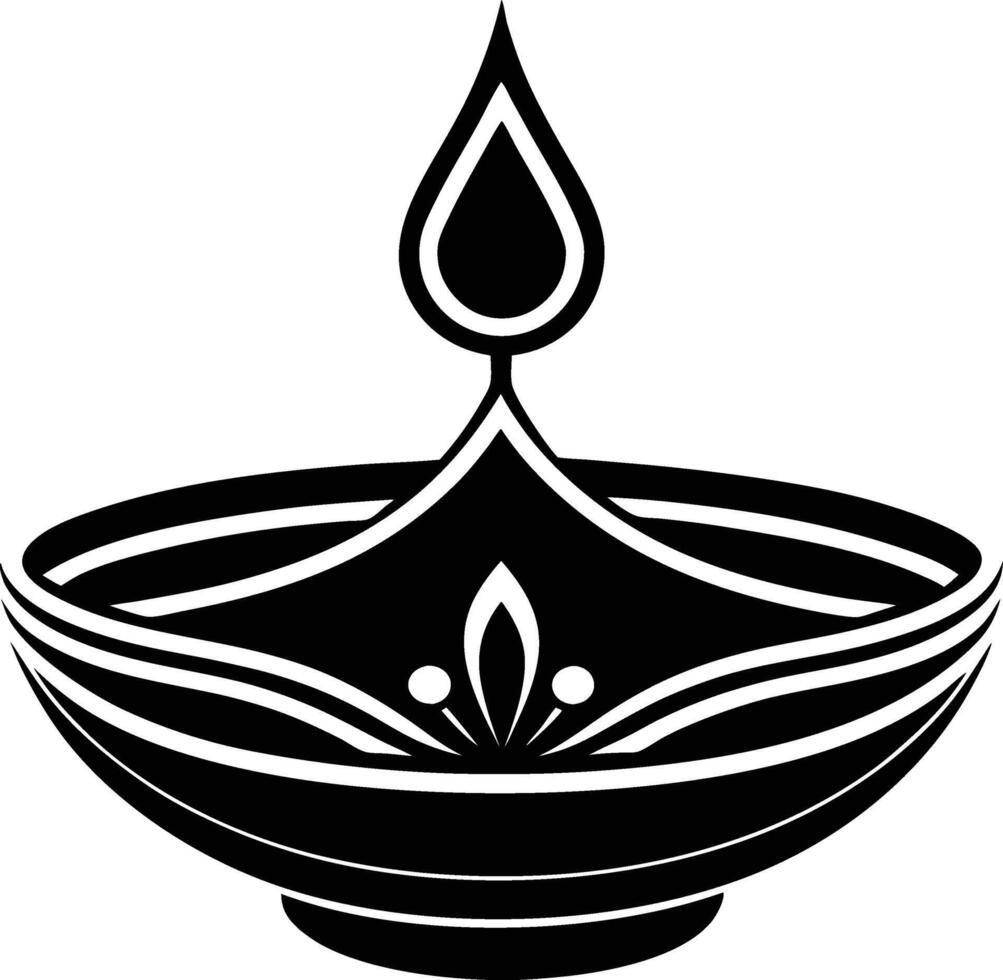 A black and white image of a bowl with a drop vector