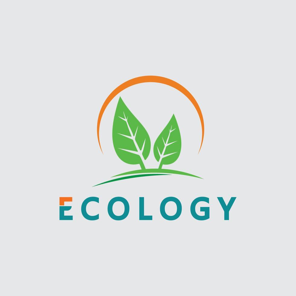 nature leaf logo design for nature symbol template editable,Green leaf logo ecology nature element icon. vector