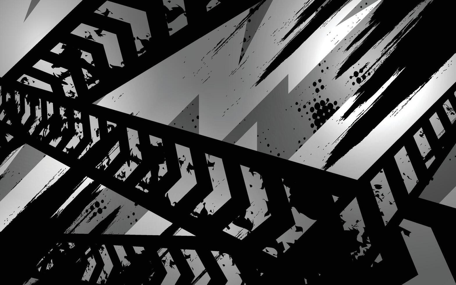 Dark gray grunge background vector