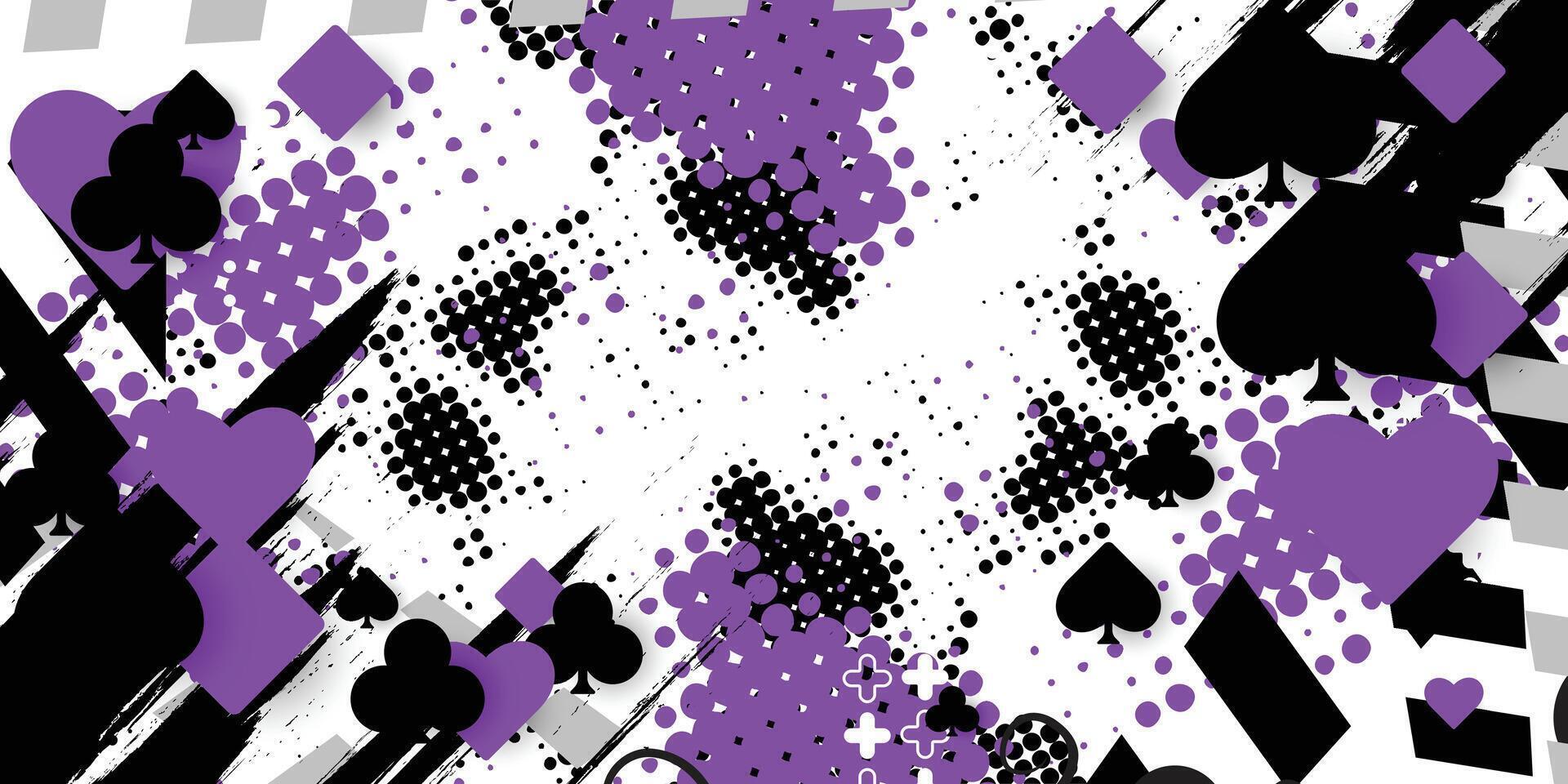 Abstract grunge background with purple color vector