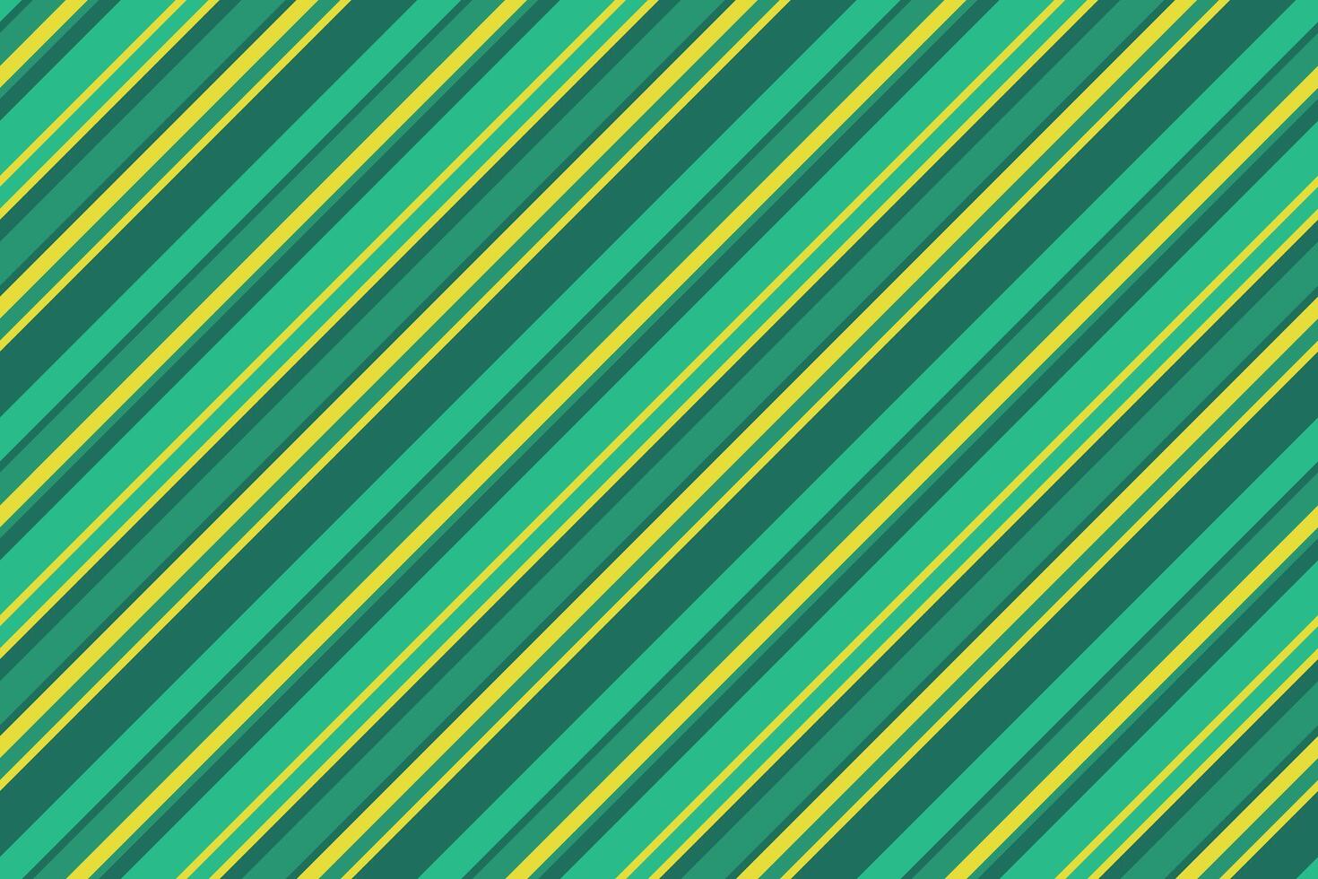 Vibrant diagonal stripes in teal and yellow create a dynamic, energetic pattern. Perfect for backgrounds, textiles, or website design, this image evokes feelings of freshness and optimism. vector