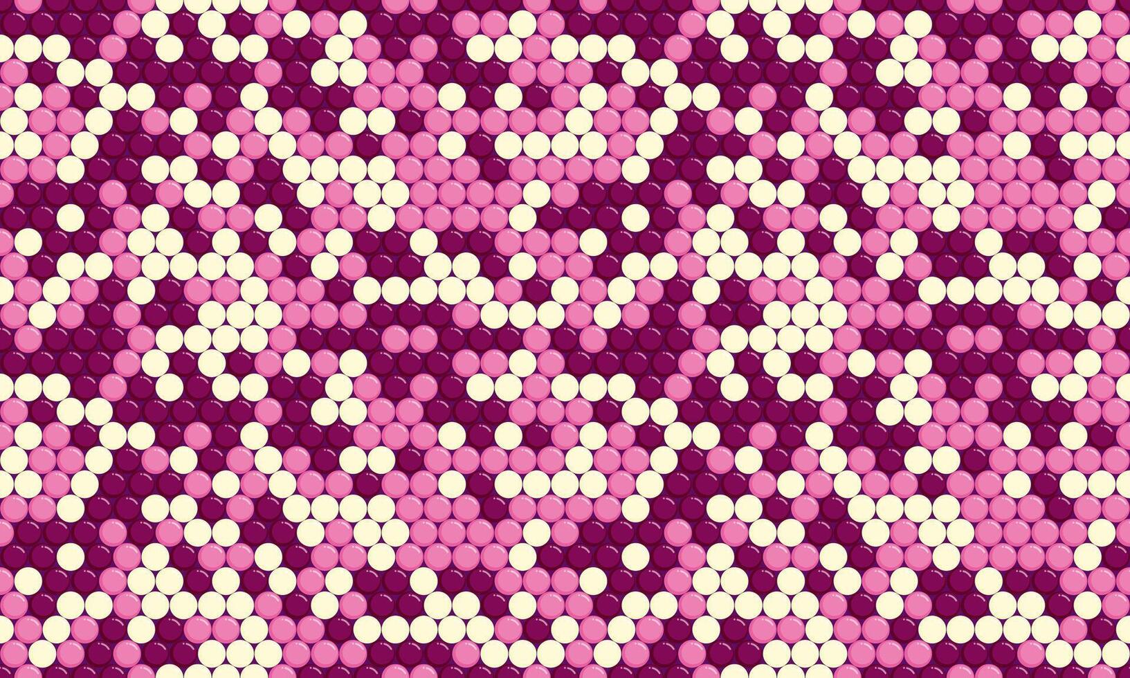 Abstract pink and white circle pattern. Perfect for backgrounds, textiles, website design, or any project needing a modern, playful, and subtly textured aesthetic. vector