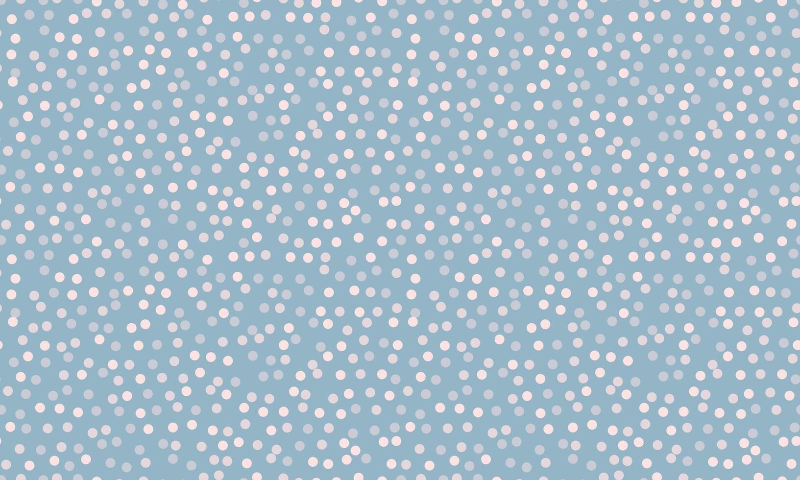 Serene pastel blue background adorned with a delicate scatter of offwhite dots. Perfect for branding, websites, textiles, or any project needing a subtle, joyful, and airy aesthetic. vector