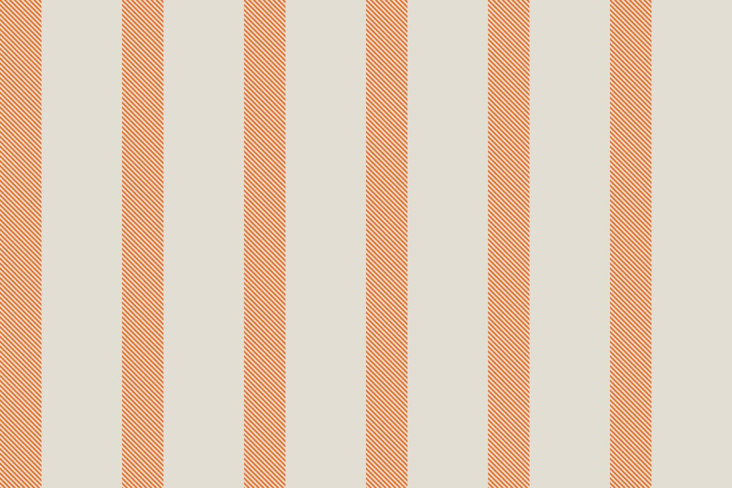Elegant peach and beige vertical stripes pattern. Perfect for textile design, wallpaper, website backgrounds, or any project needing a clean, modern, and subtly textured look. vector
