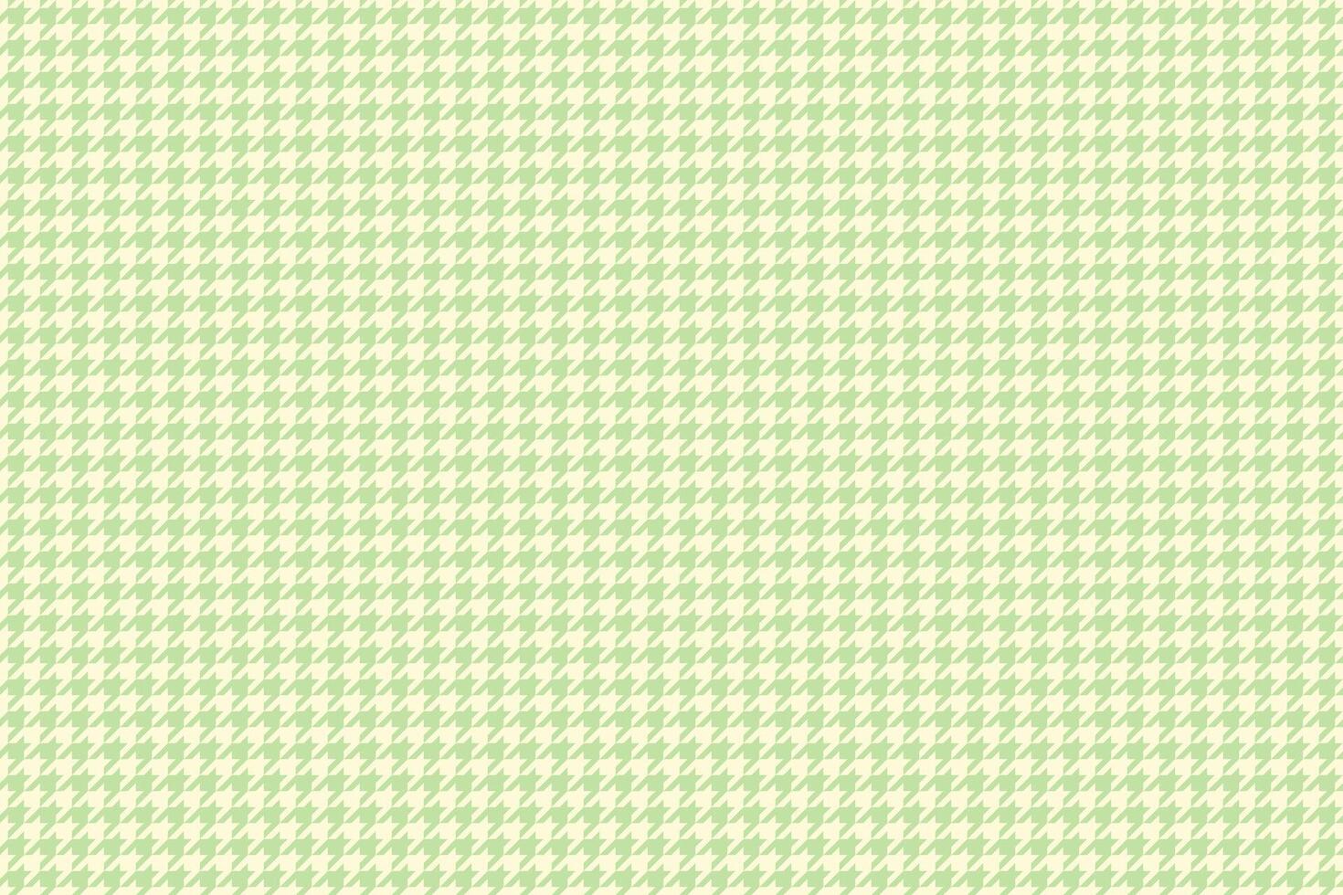 Elegant pastel green houndstooth pattern, perfect for textile designs, website backgrounds, or stylish stationery. vector
