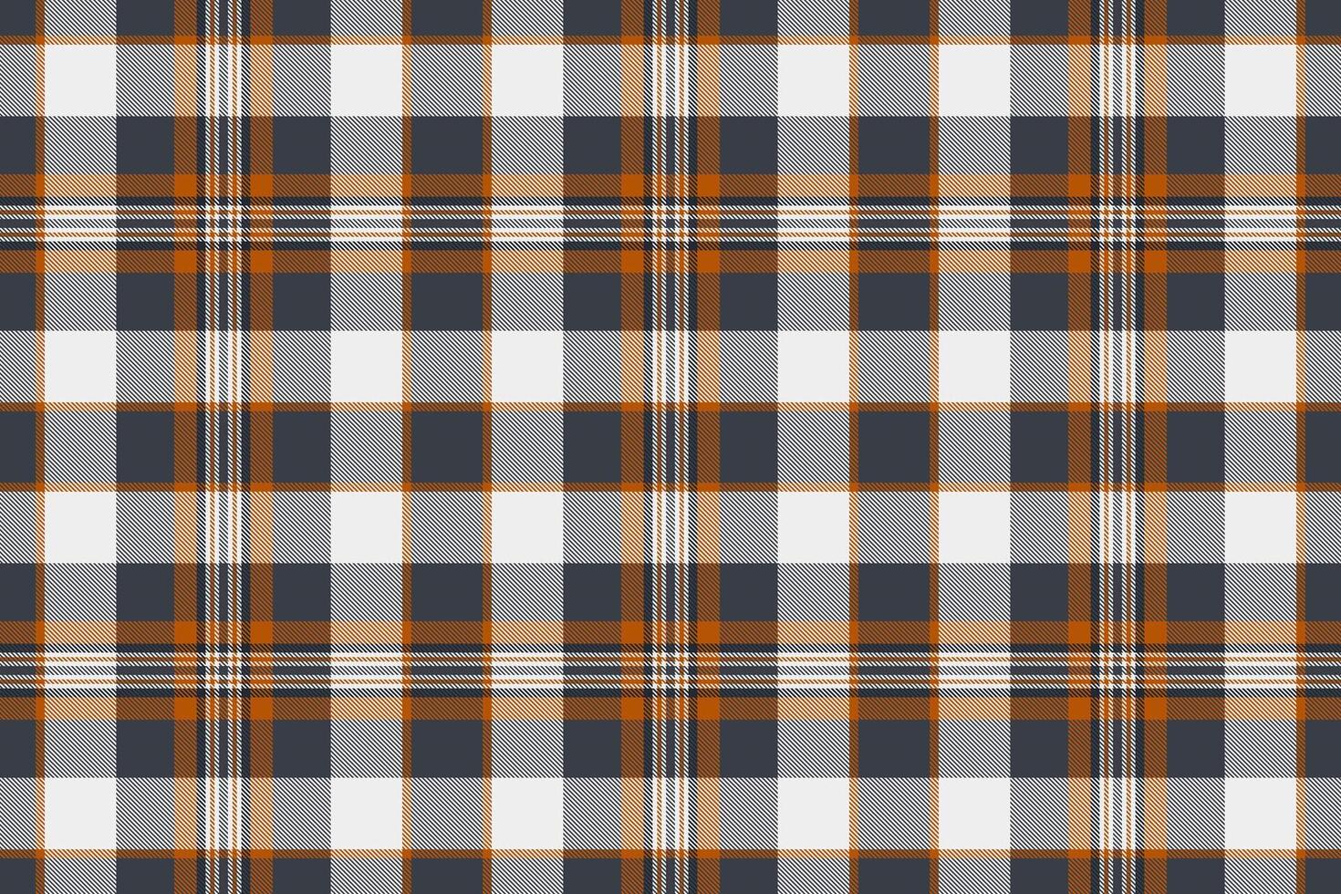 Stylish orange, gray, and white plaid pattern. Perfect for textile designs, website backgrounds, or fallthemed projects. vector