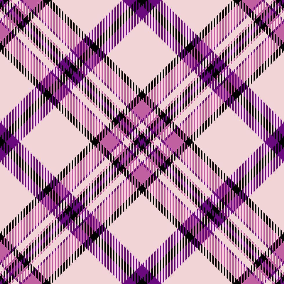 Elegant purple and pink plaid pattern. Perfect for textile design, fashion, or branding projects. vector