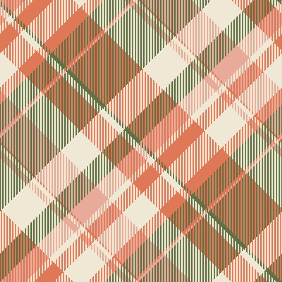 Age check background fabric, package texture textile tartan. Geometry pattern plaid seamless in red and light colors. vector