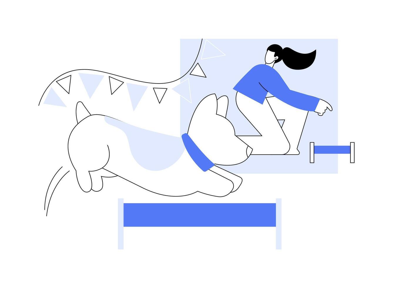 Competition day isolated cartoon illustrations. vector