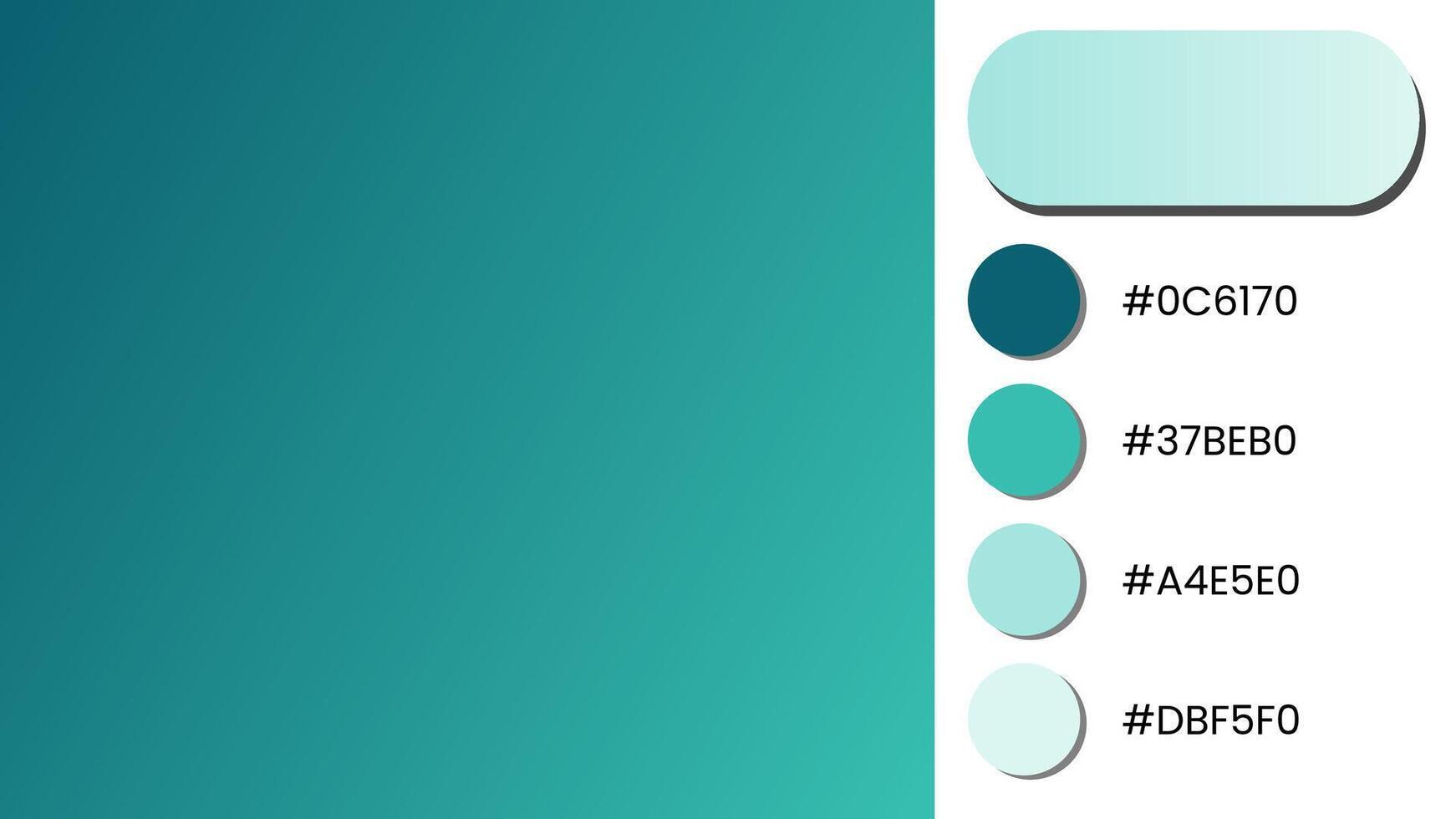 Midnight Blue, Blue Green, Tiffany Blue, Baby Blue gradient background with light blurred pattern. Abstract illustration with gradient blur design. Blurred colored abstract background vector