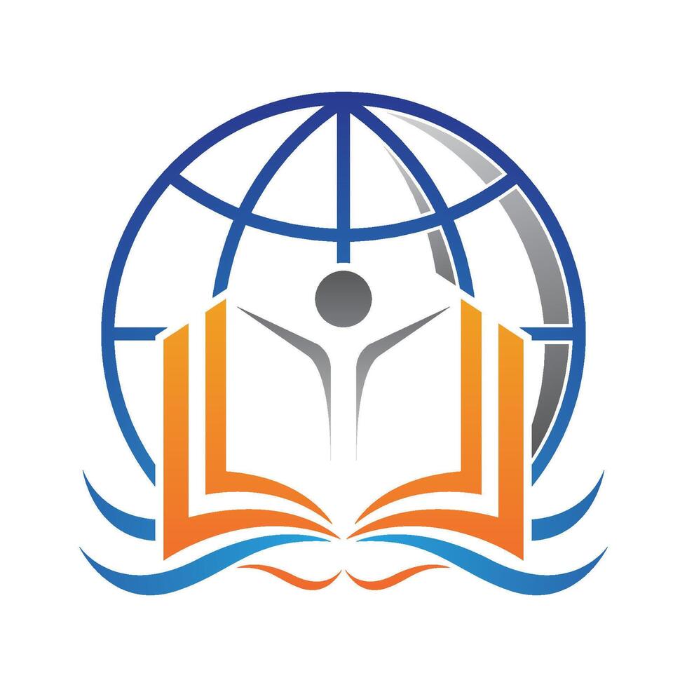 Education logo graphic template vector