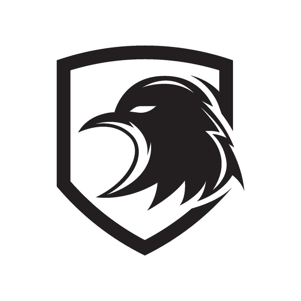 Eagle logo design vector