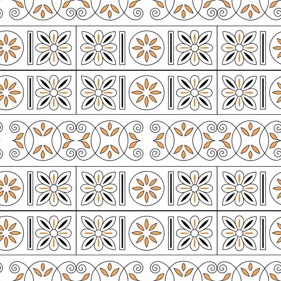 Modern stylish texture. Repeating abstract pattern background. vector
