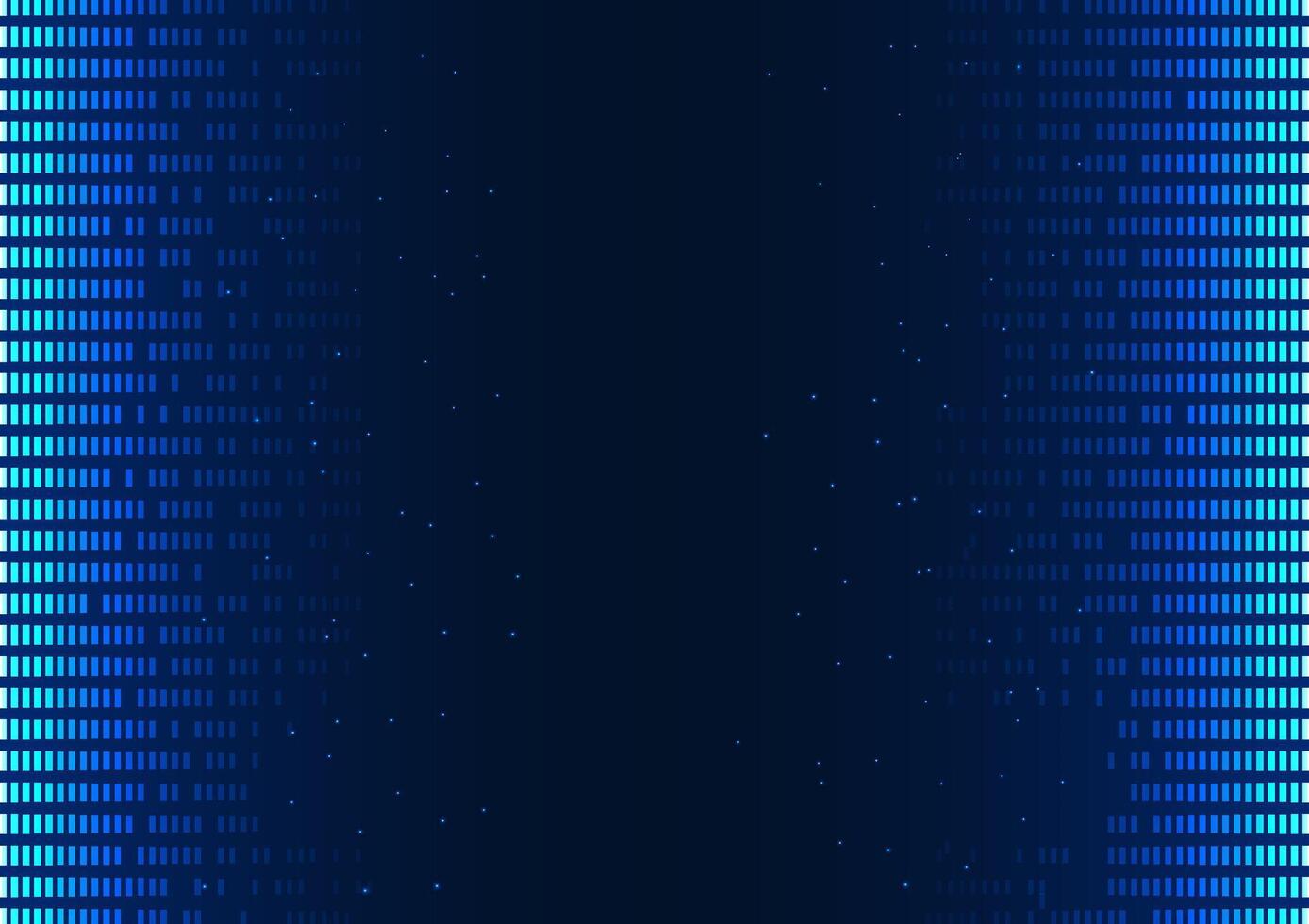 Sound wave technology background with digital style waves, conveying precise sound transmission and digital data processing, suitable for presenting sound technology and innovation vector