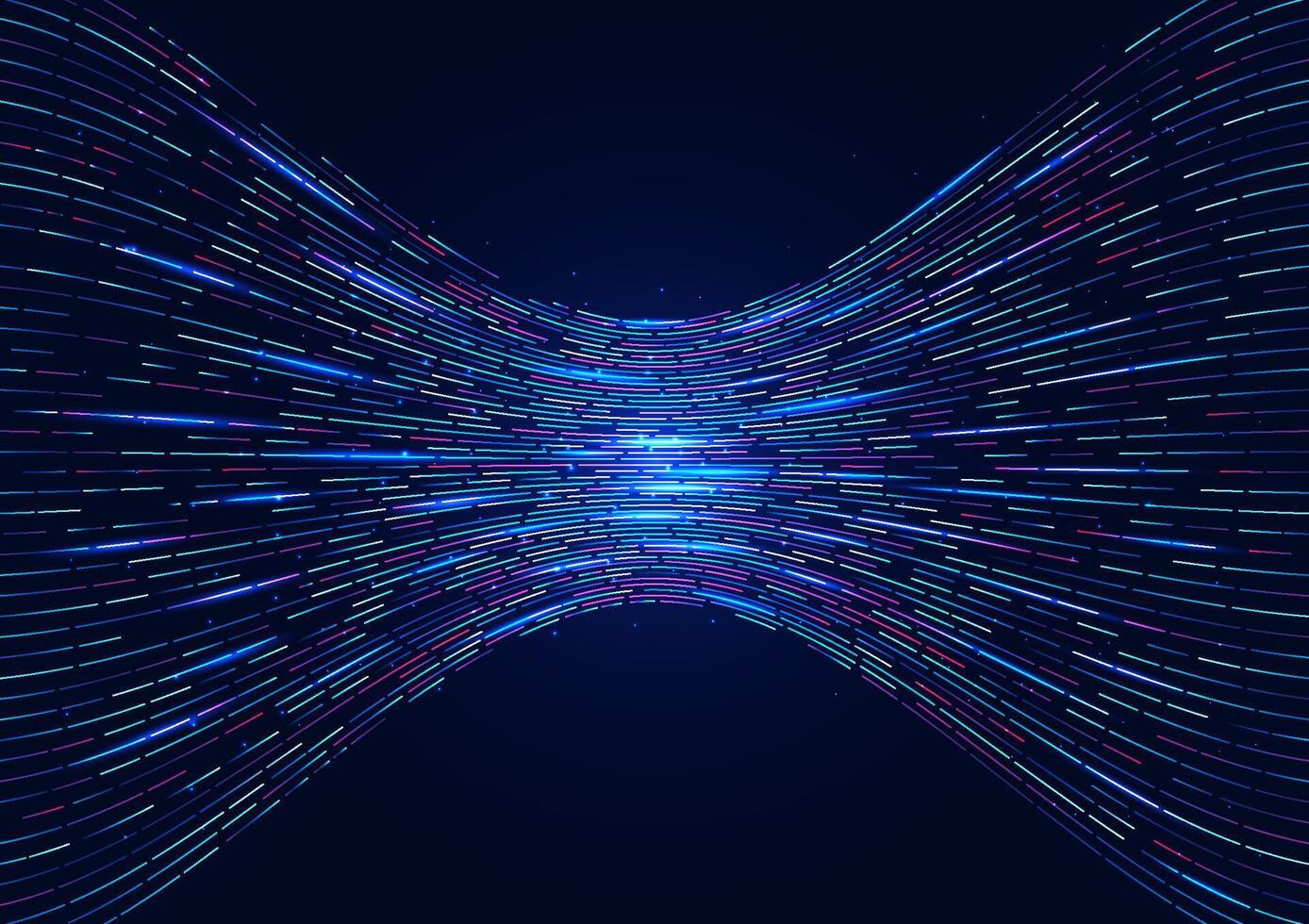 Big data technology represents the exchange of digital coded information, it is an innovation in cyber information transmission, it is future information innovation, the connection Internet network. vector