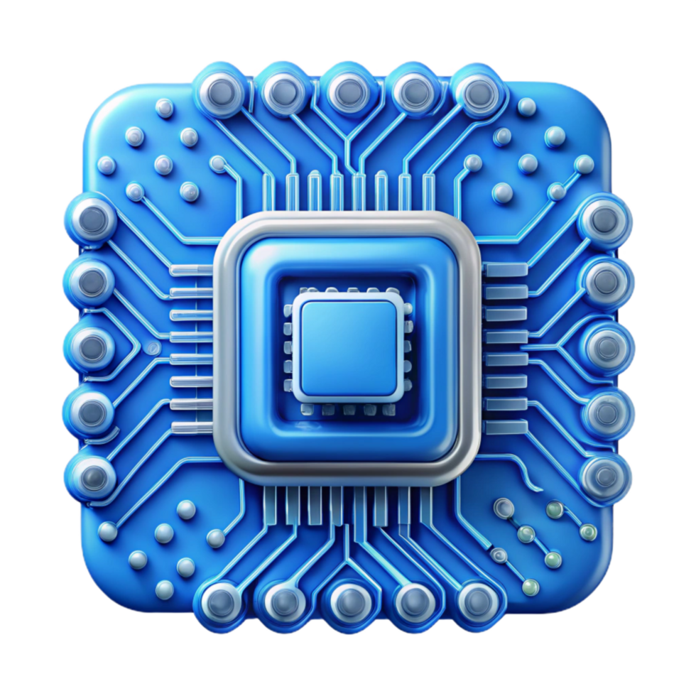 extraordinary classic Abstract Circuitry Pattern Blue Cutout Transparent Background high quality png