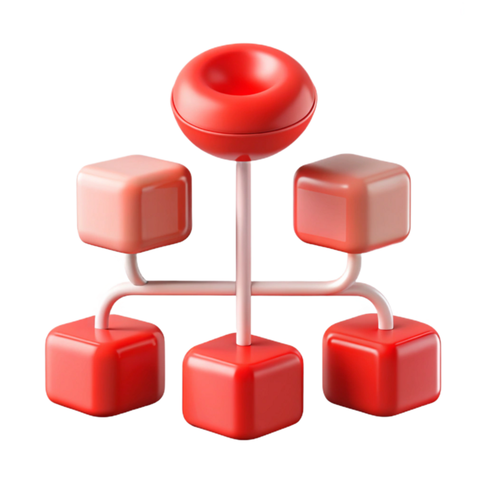 magnificent traditional Abstract Data Flow with Red Accents Transparent original png