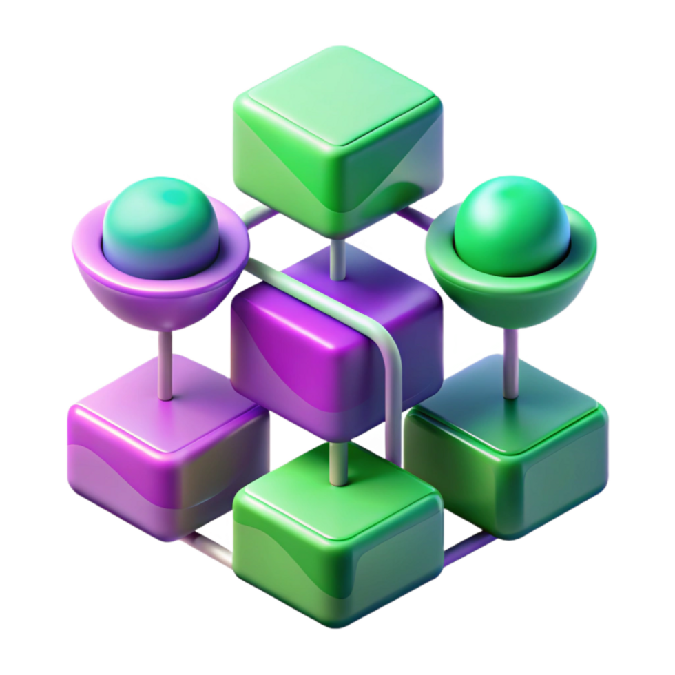 impressive abstract Abstract Data Flow Visualization Green Isolated Element professional png