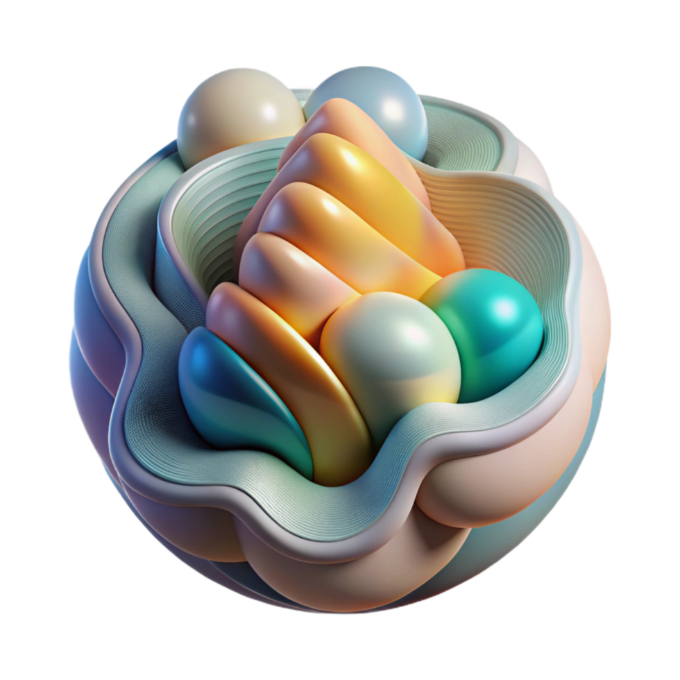 stunning classic Abstract Data Visualization Generated by Ai Transparent professional png