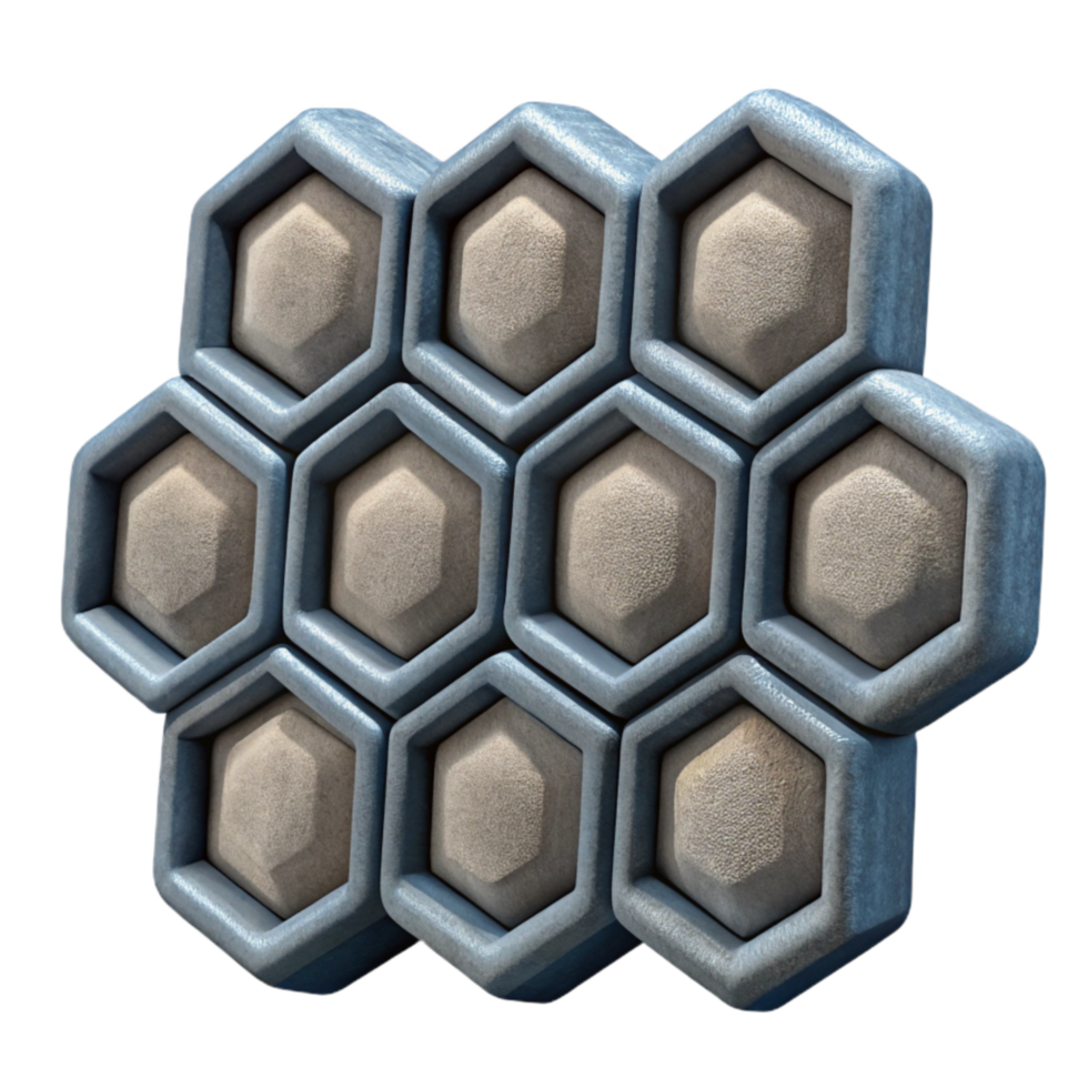 elegant classic Adaptive Textile Honeycomb Pattern Isolated Element original png