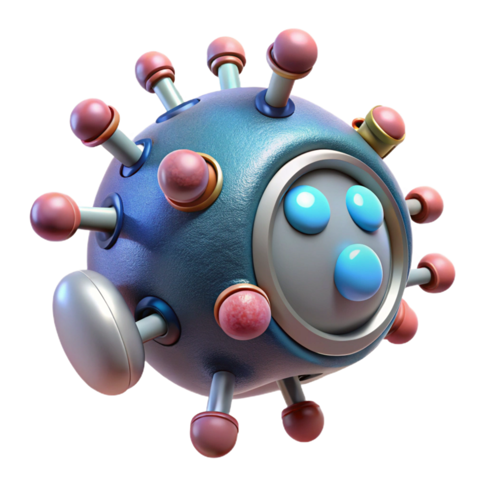 stunning classic Advanced Medical Nanobots Microscopic View Cutout authentic png