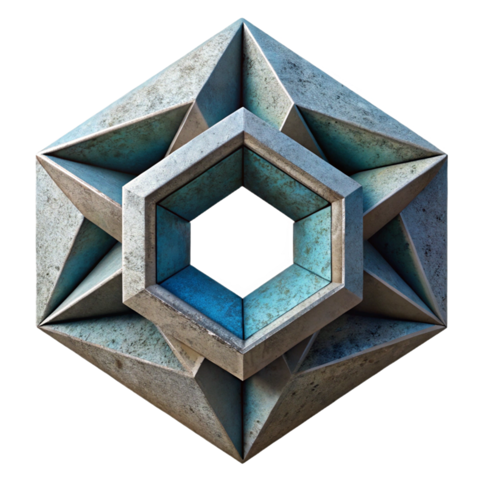 serene classic Geometric Shapes Abstract Design Cutout exclusive png