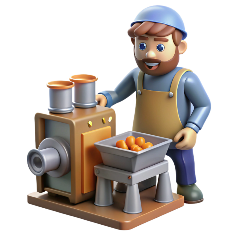 dramatic creative Air Based Food Production System Isolated 4K png