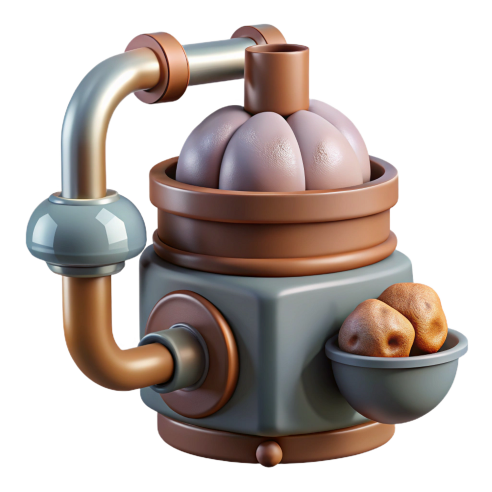 magnificent minimalist Air to Food Converter Machine Cutout Isolated high quality png