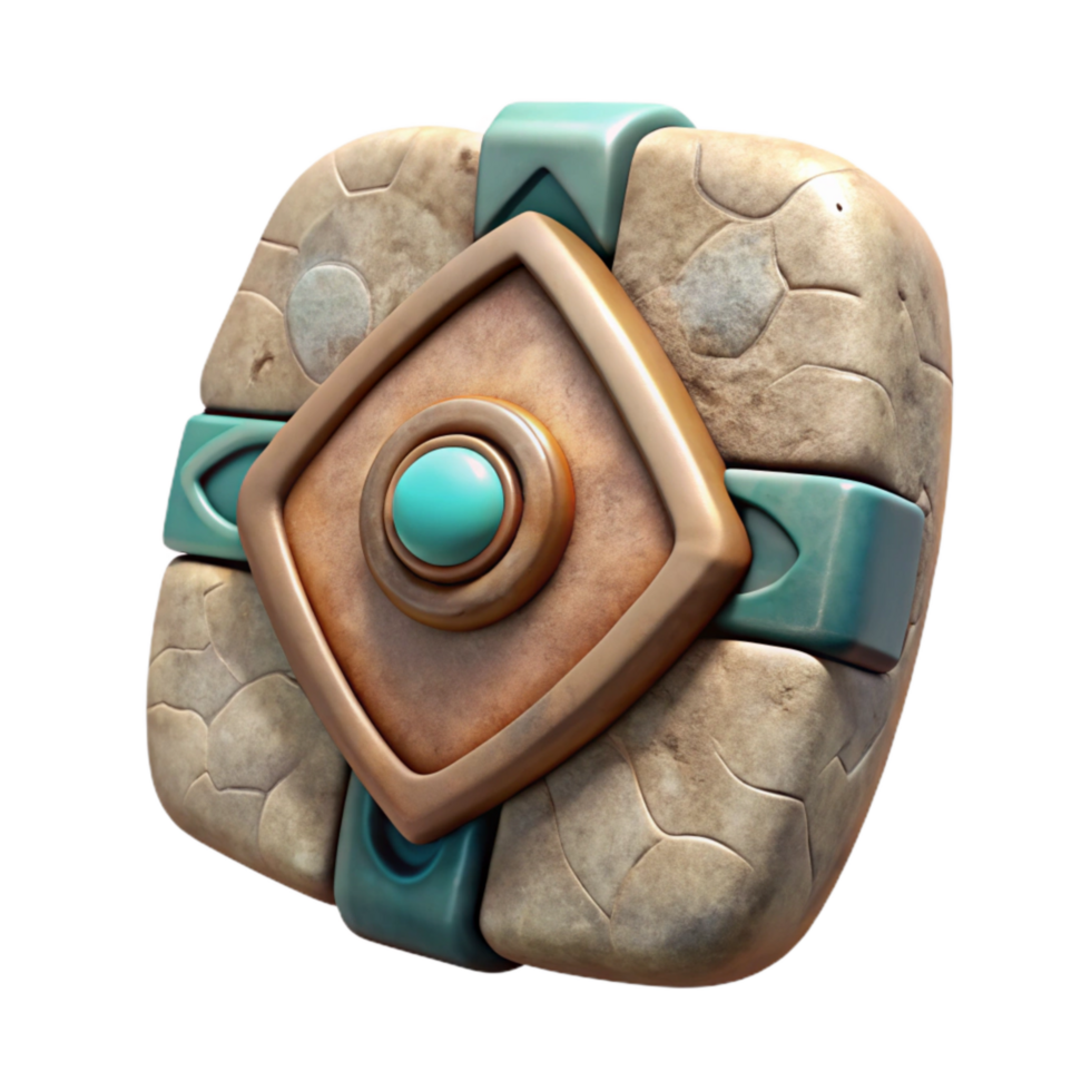 magnificent vintage Ancient Artifact Icon Isolated on Transparent Background high resolution png
