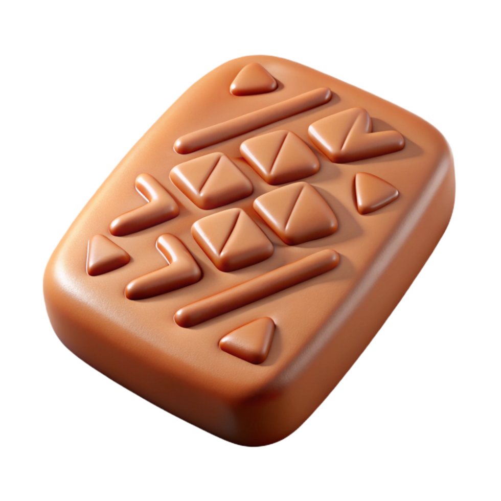 extraordinary contemporary Ancient Clay Tablet with Cuneiform Script Isolated detailed png