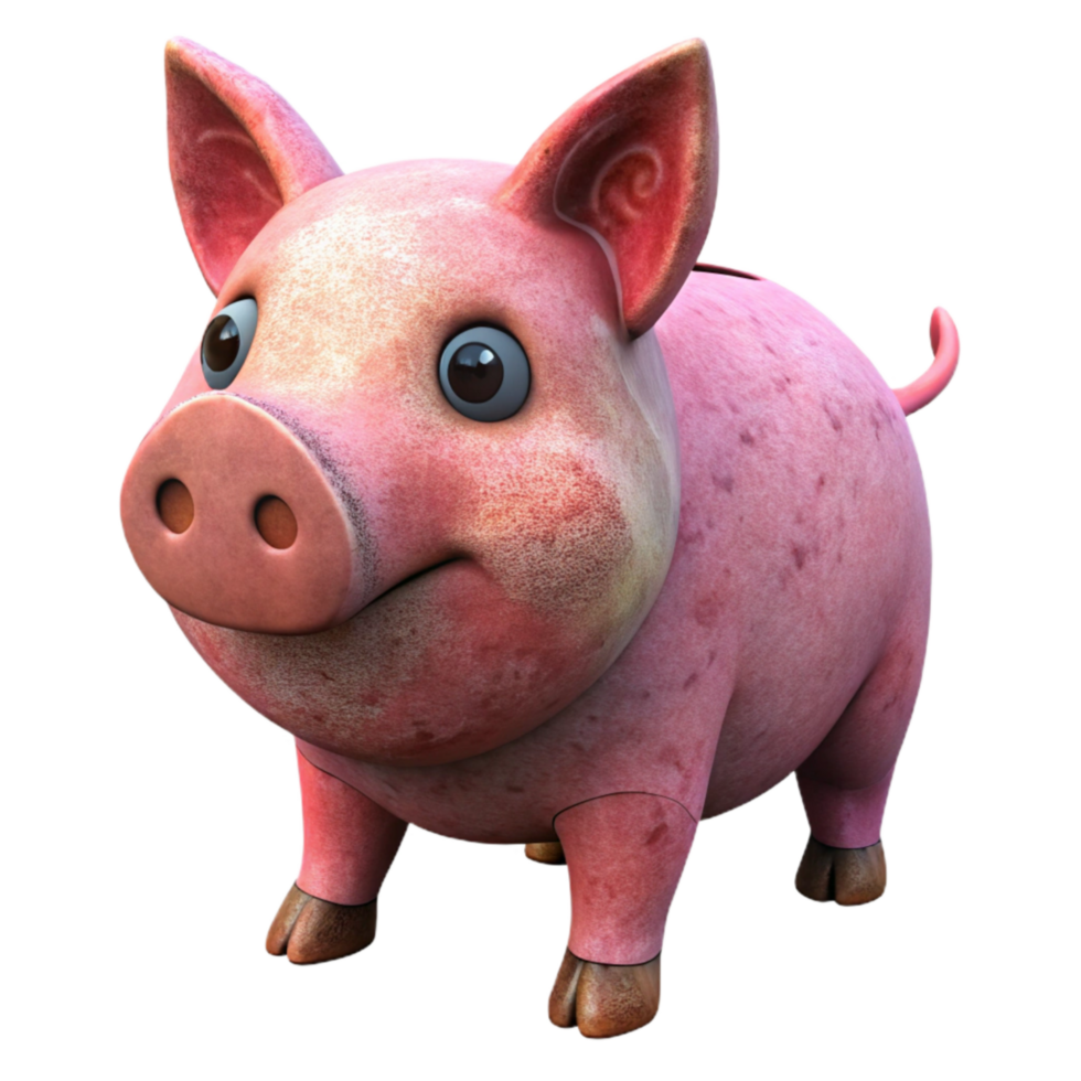 beautiful traditional Animal Farm Pig Pink Isolated high quality png