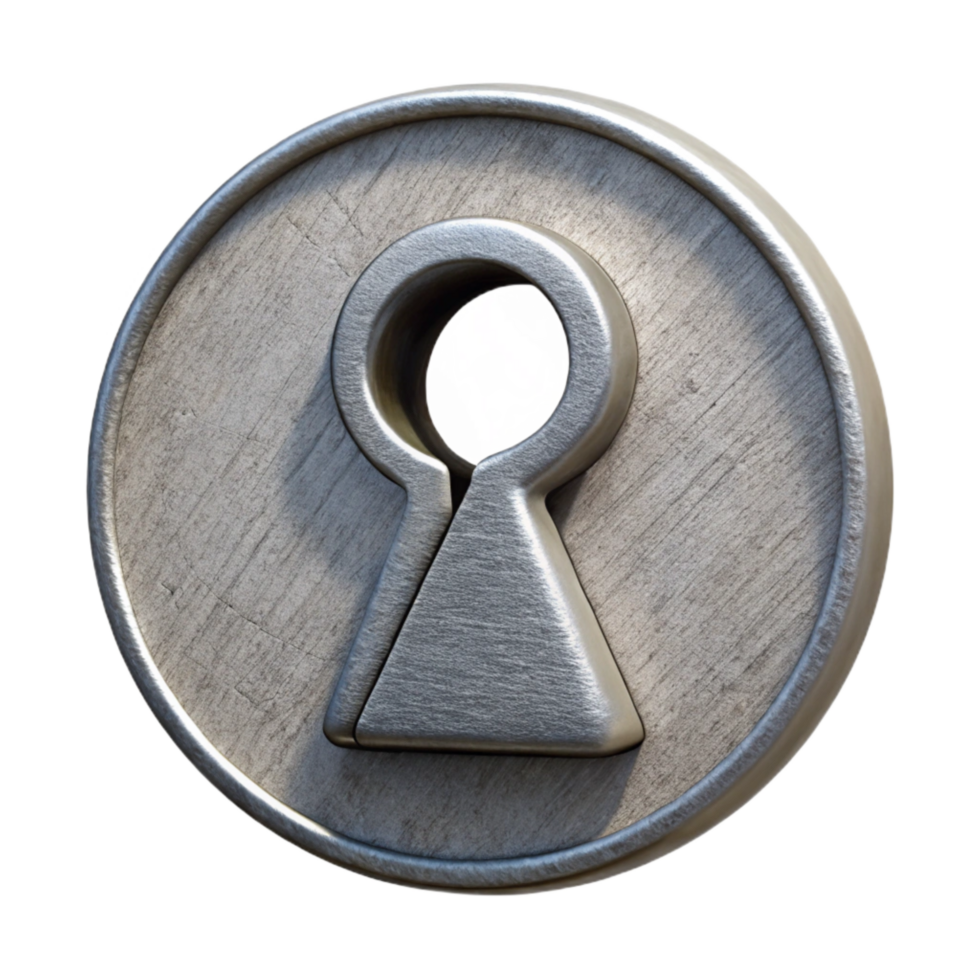 serene abstract Anonymous User Symbol Keyhole Isolated Element exclusive png