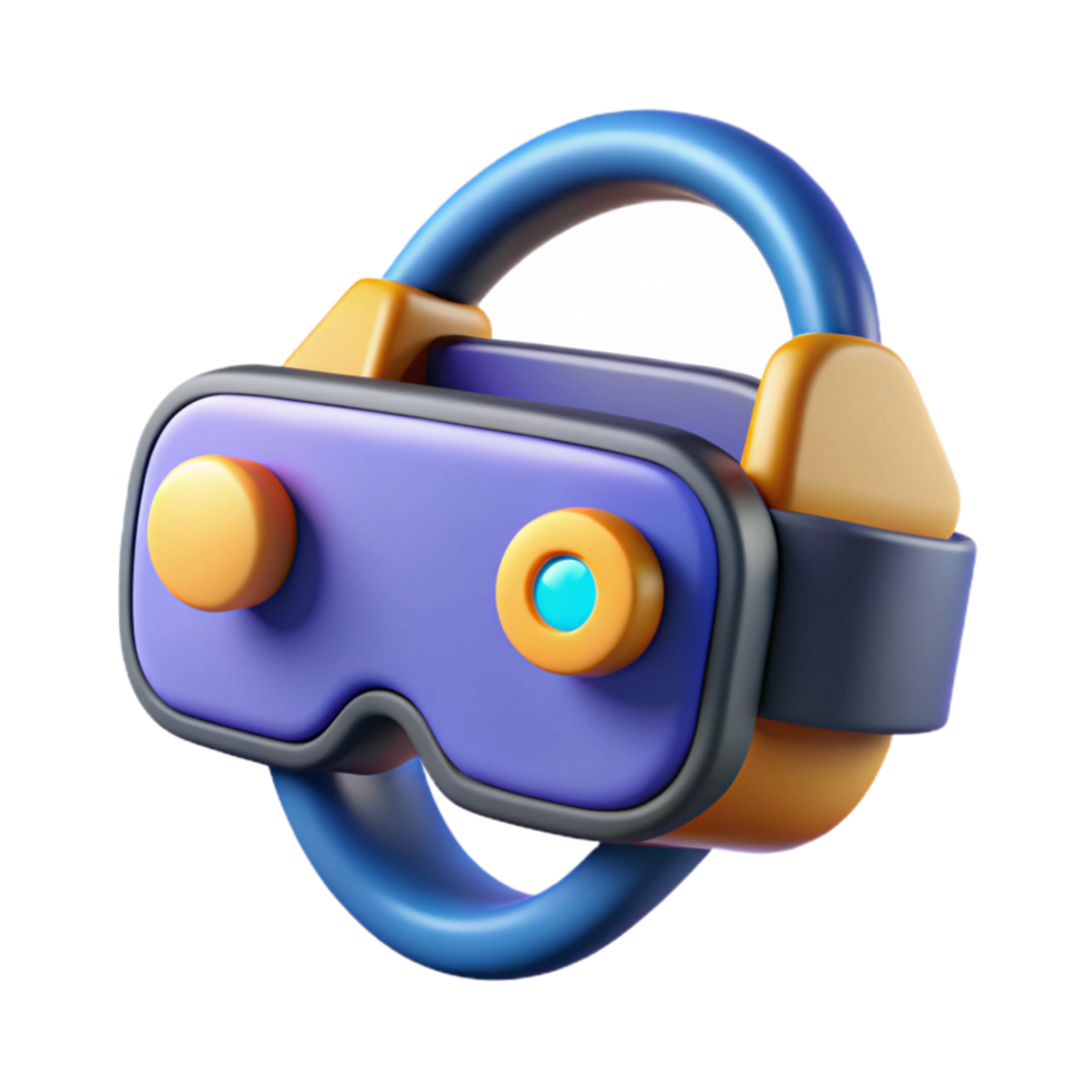 impressive creative Ar Headset User Interface Display Isolated Element original png